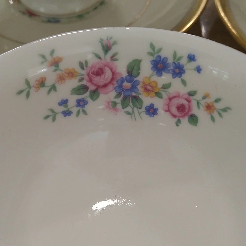 Haviland New York Windsor set of 4 tea coffee cup and saucers grand Millennial